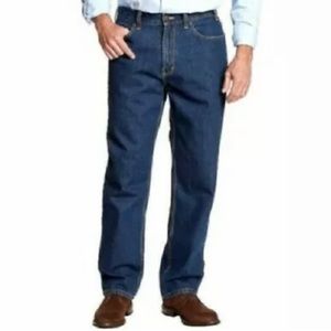 Kirkland Signature Men's Relaxed Fit Jean, Color: Blue, Size: 40x34